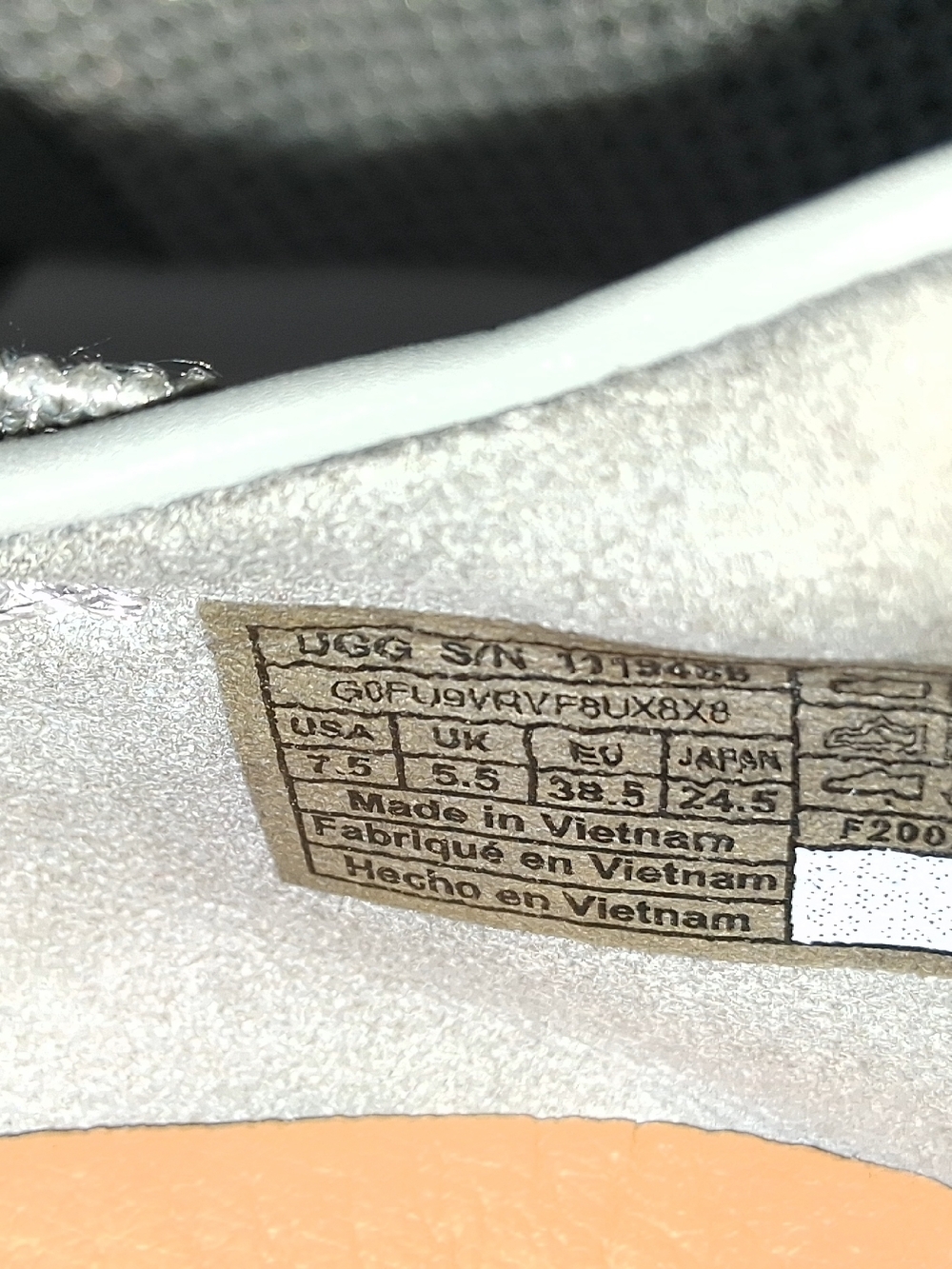 UGG Tay Sneakers. Gray. Women's Size 7.5 - Picture 11 of 16